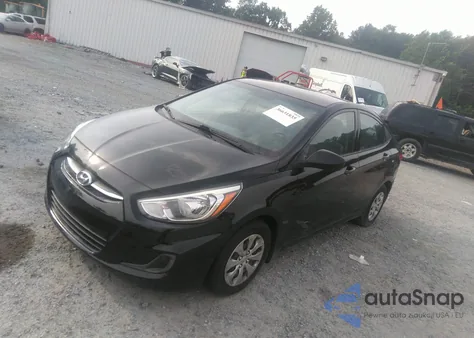 2016 Hyundai Accent Se z USA, uszkodzony, nr VIN KMHCT4AE9GU160799